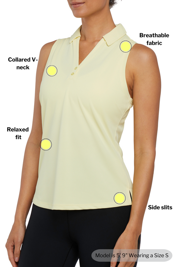 Marika Tanisha Tank – WAX YELLOW