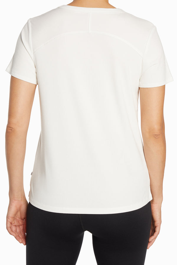 Marika Tina Short Sleeve Tee – GARDENIA