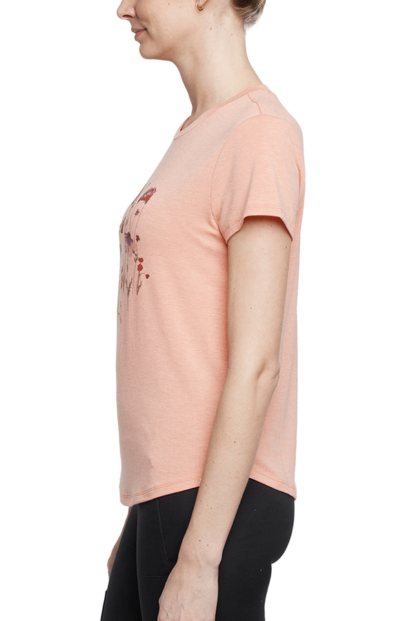 Marika Monica Tee - Heather Crabapple Floral – HEATHER CRABAPPLE FLORAL GARDEN