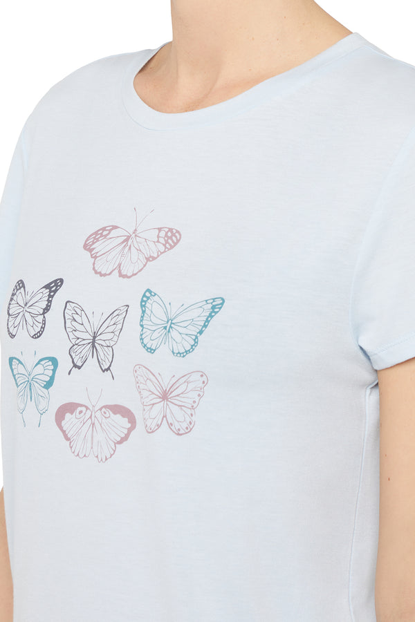 Marika Monica Tee - Heather Skyway Mariposa – HEATHER SKYWAY MARIPOSA
