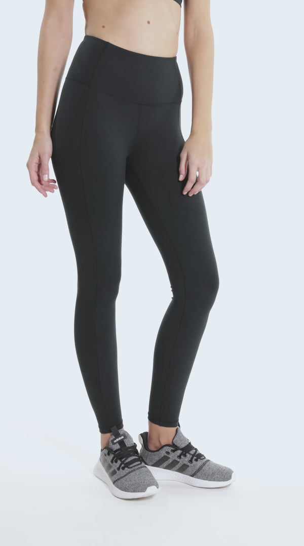 Marika Olivia High Rise Tummy Control Leggings – BLACK