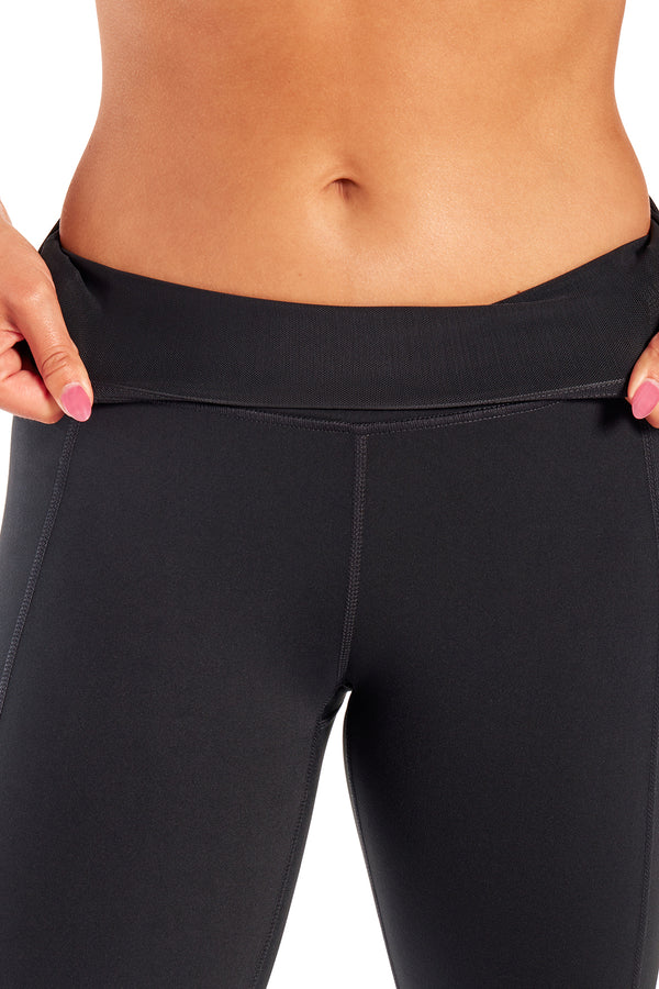 Marika Olivia High Rise Tummy Control Leggings – BLACK