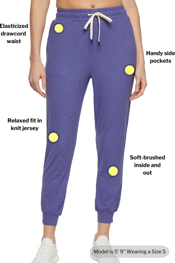 Marika Sunny Jogger - Heather Skipper Blue – HEATHER SKIPPER BLUE