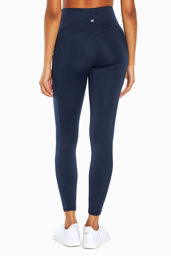 Marika Talia Side Pocket Tummy Control Legging – MIDNIGHT BLUE