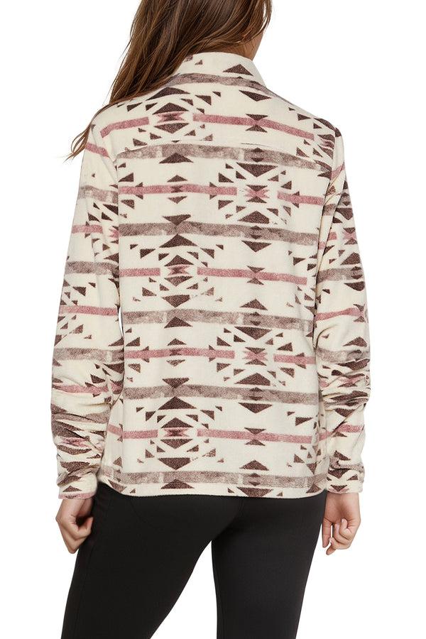 Marika Treeline Fleece Jacket – PEPPERCORN NATIVE GEO DISTRESSED