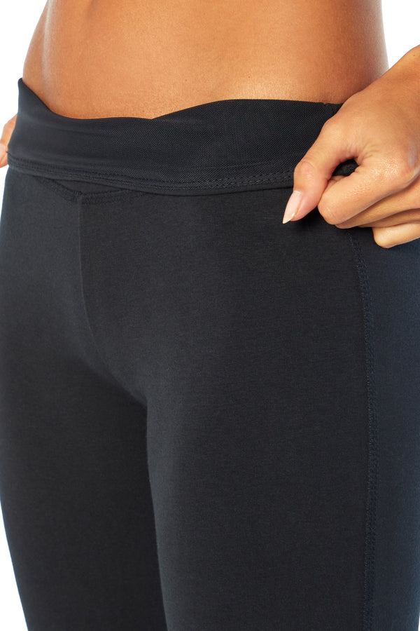 Marika Zoey Tummy Control Capris – HEATHERED CHARCOAL