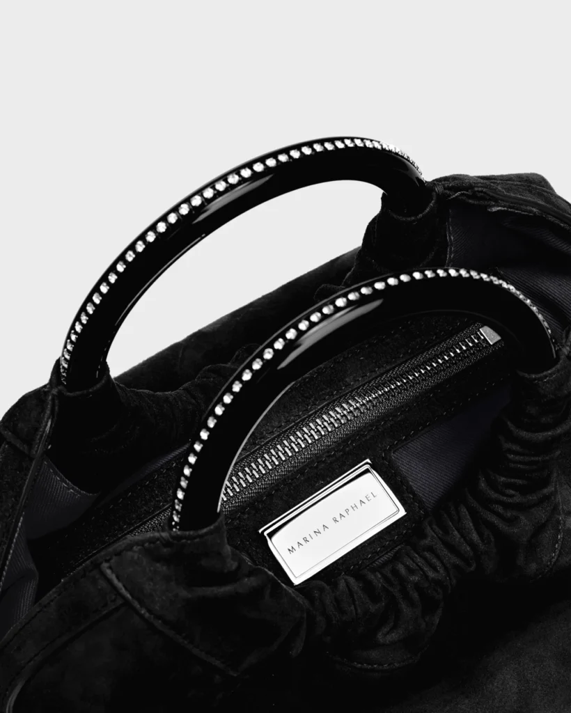 Marina Raphael CAMILA IN COAL SUEDE