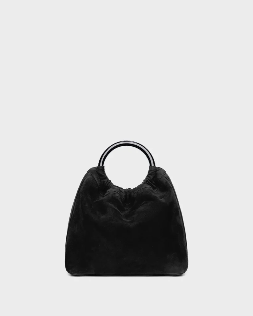 marina raphael CAMILA IN COAL SUEDE