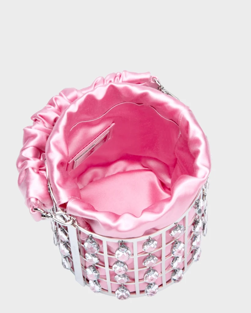 Marina Raphael CHANDELIER IN PINK SILK