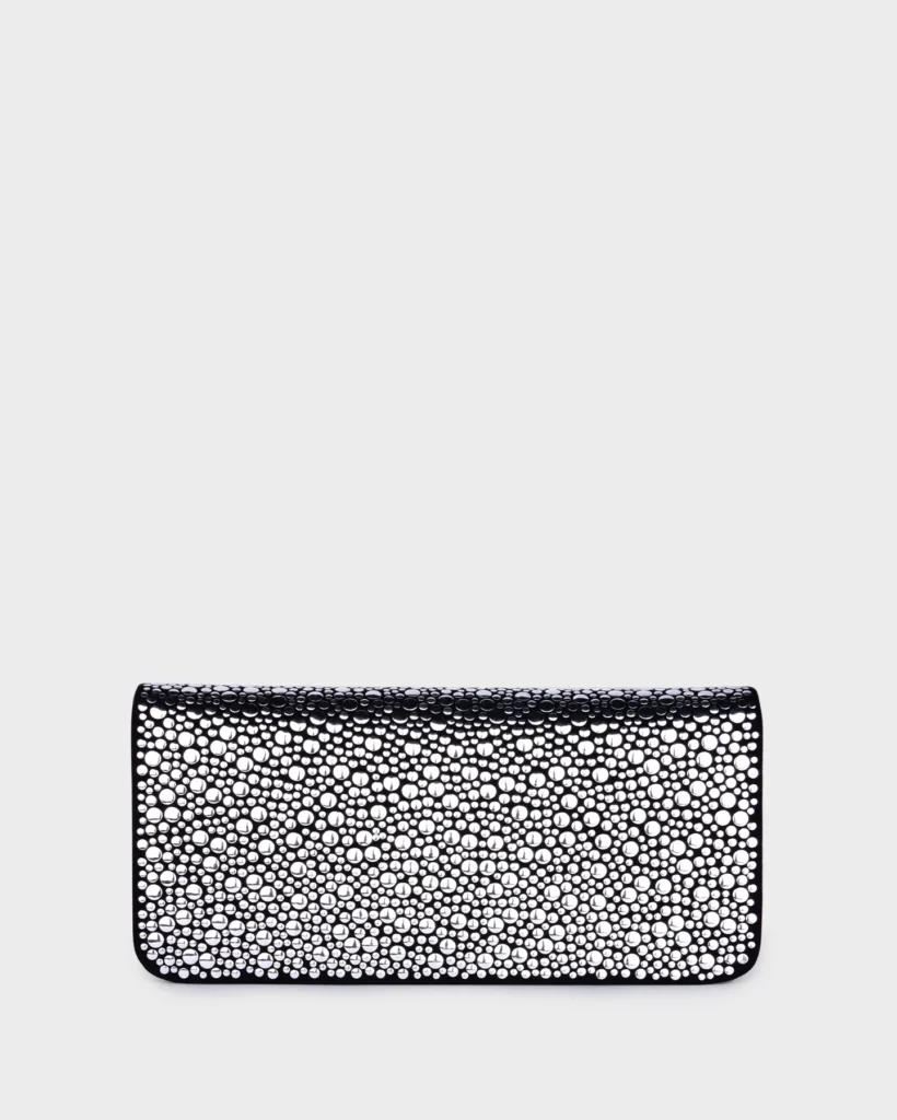 Marina Raphael LUNA IN SILVER EMBELLISHED SUEDE
