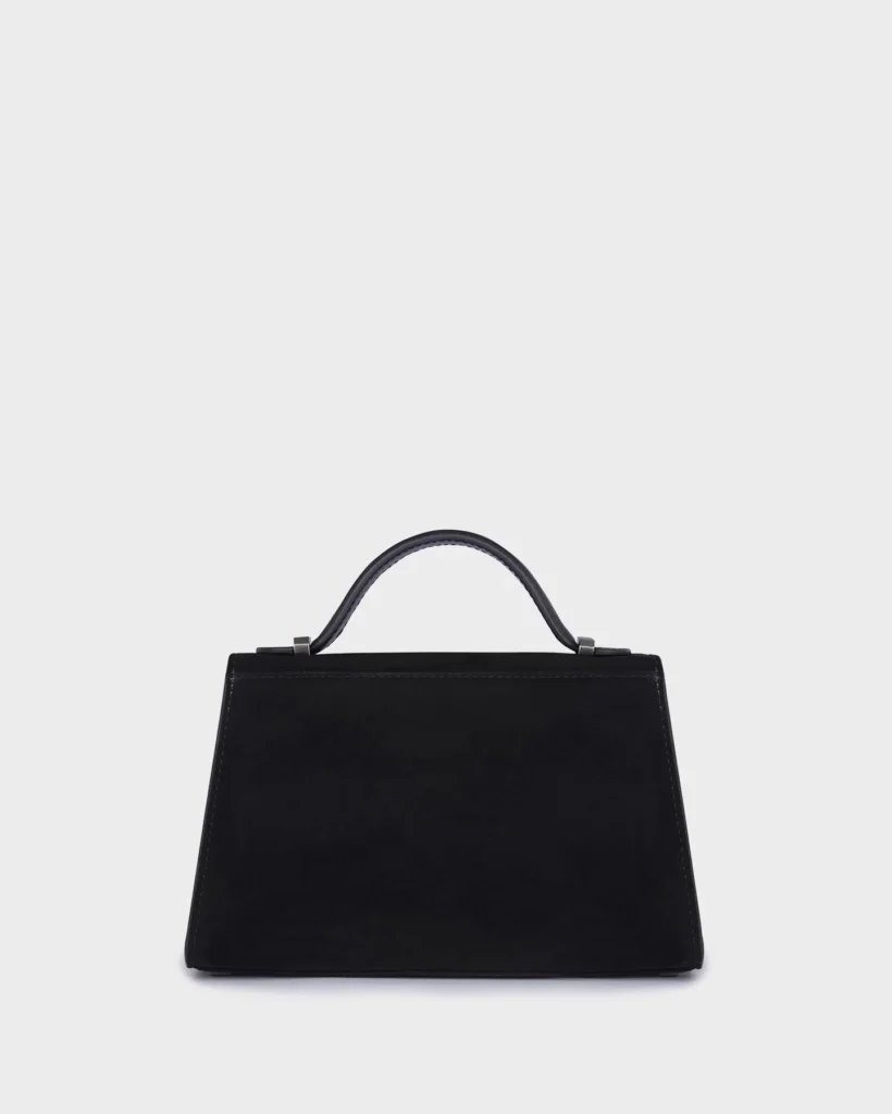 Marina Raphael MICRO STELLA IN BLACK SUEDE