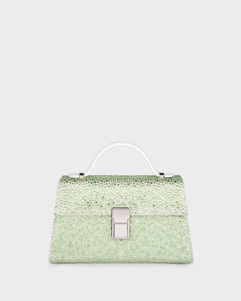 marina raphael MICRO STELLA IN LIME CRYSTAL