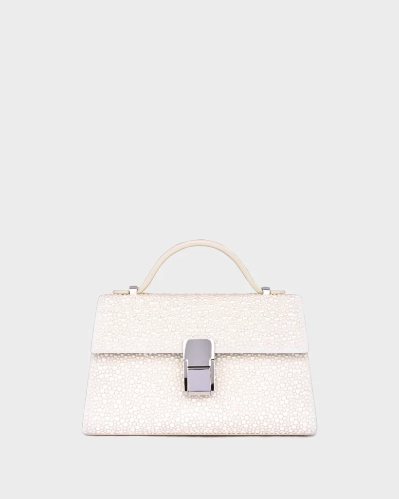 marina raphael MICRO STELLA IN PEARL