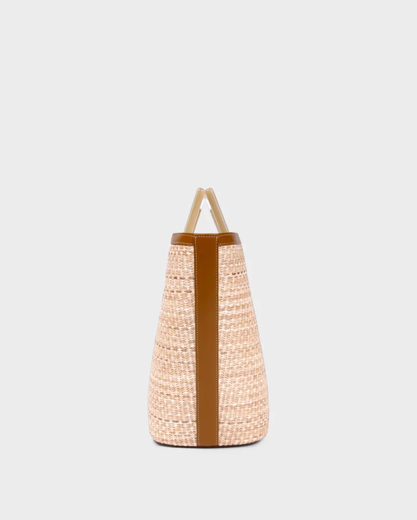 Marina Raphael RIVIERA IN BEIGE RAFFIA