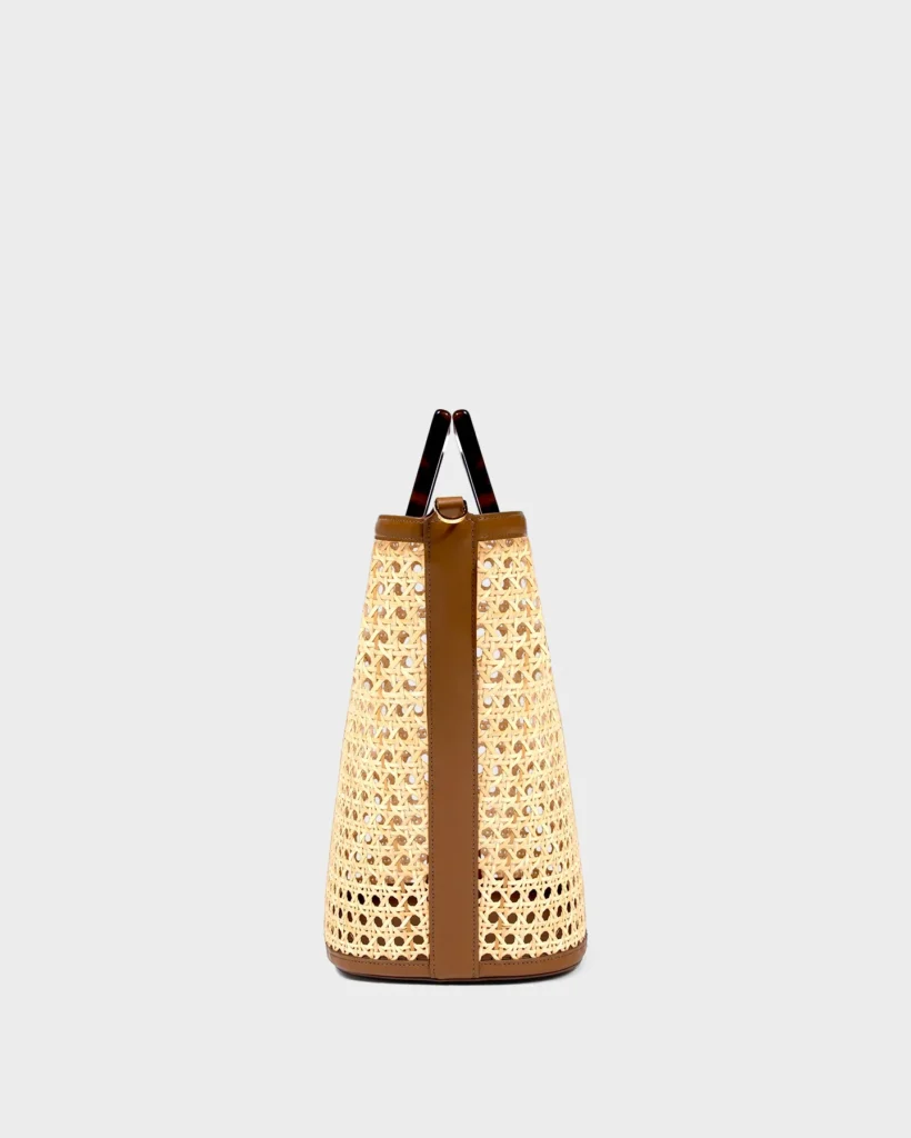 Marina Raphael RIVIERA IN WICKER AND TORTOISESHELL
