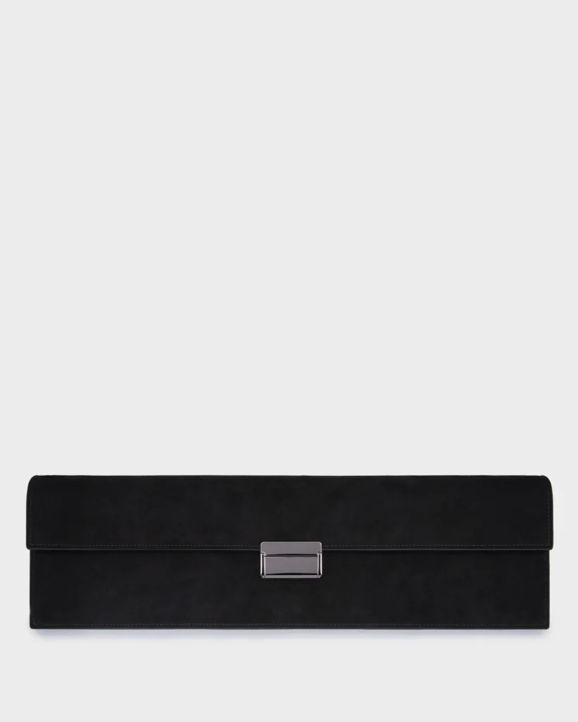 marina raphael SKYLER IN BLACK SUEDE