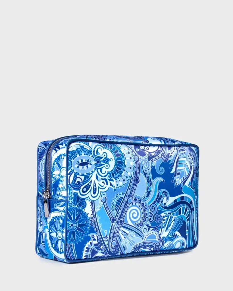 Marina Raphael Vanity Case In Blue Large