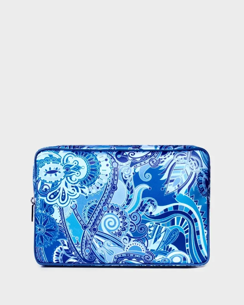 marina raphael Vanity Case in Blue Large