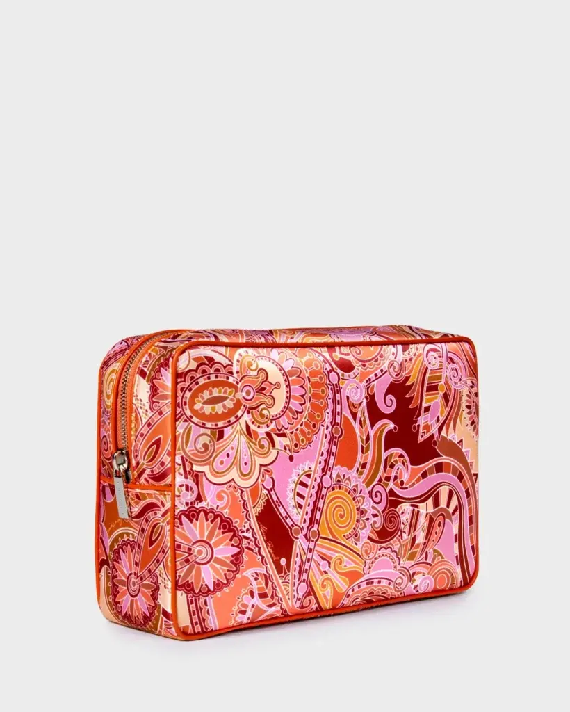 Marina Raphael Vanity Case In Coral Large