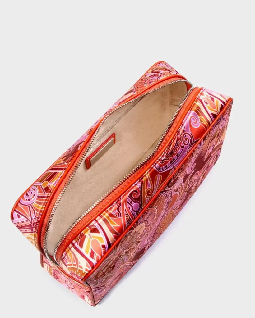 Marina Raphael Vanity Case In Coral Large