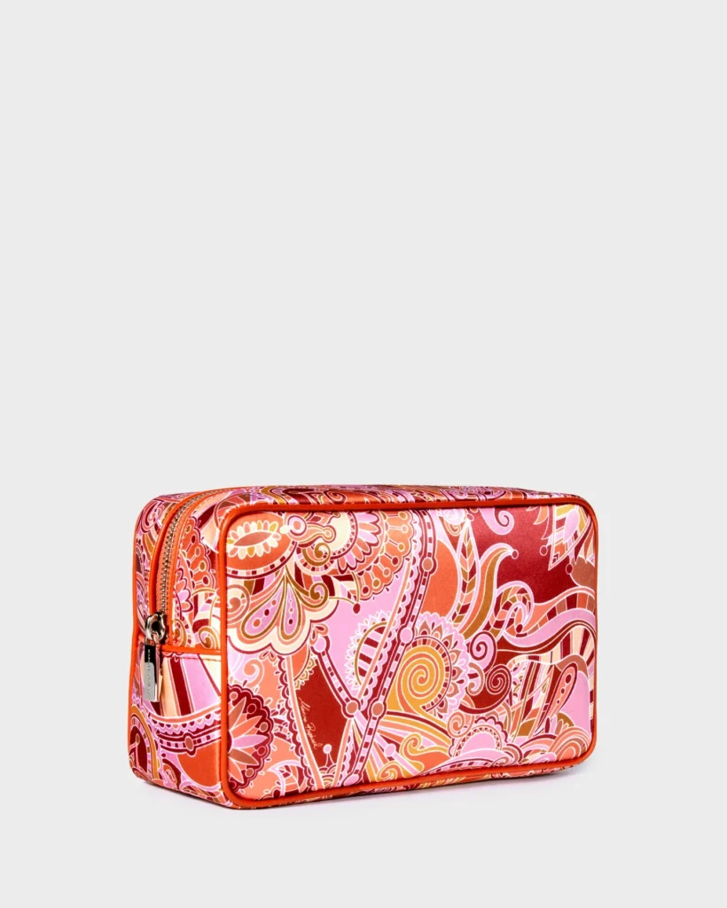 Marina Raphael Vanity Case In Coral Medium