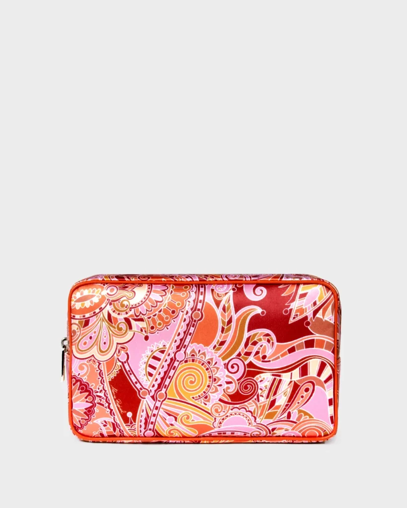 marina raphael Vanity Case in Coral Medium