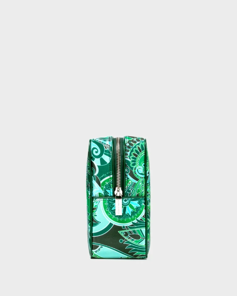 Marina Raphael Vanity Case In Emerald Green Large