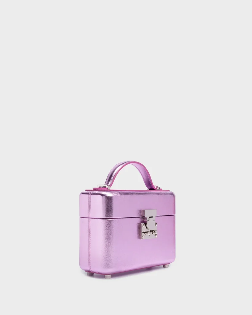 Marina Raphael VENYX IN PINK METALLIC NAPA