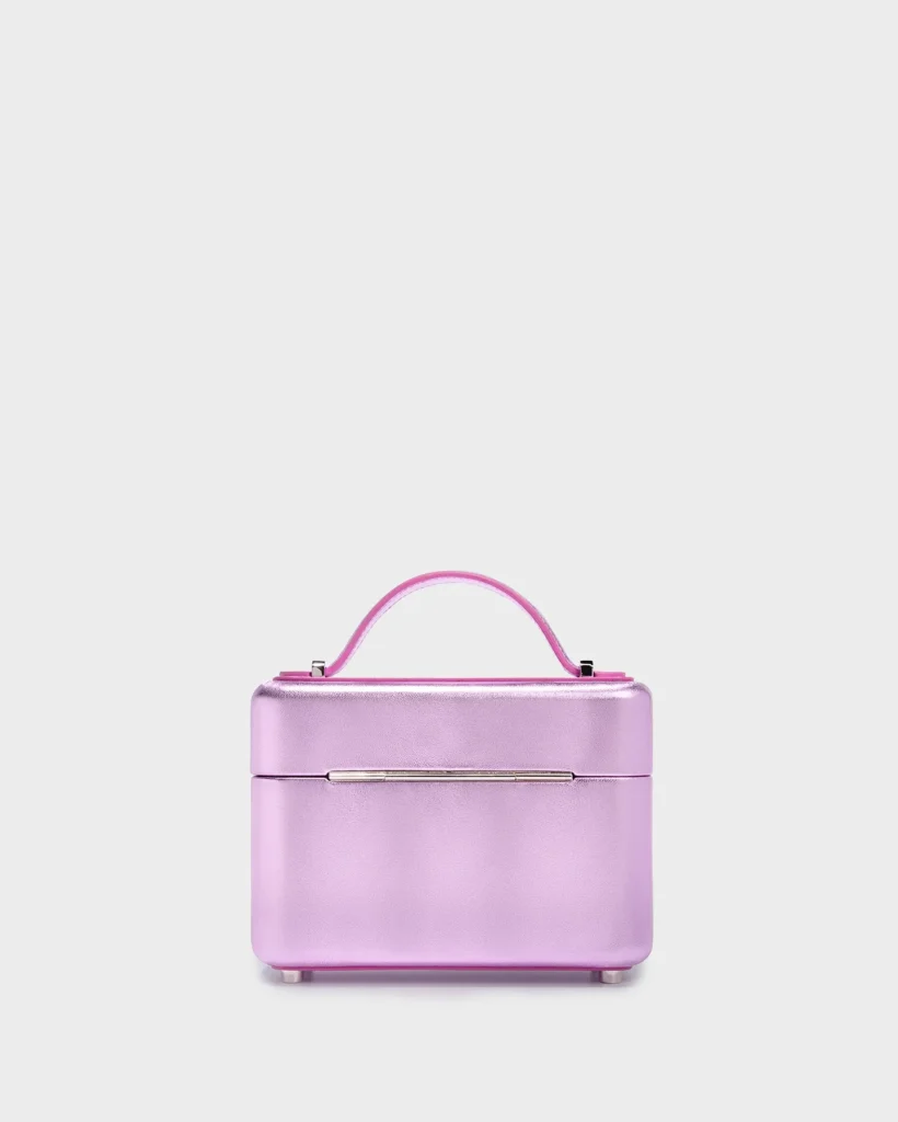 Marina Raphael VENYX IN PINK METALLIC NAPA