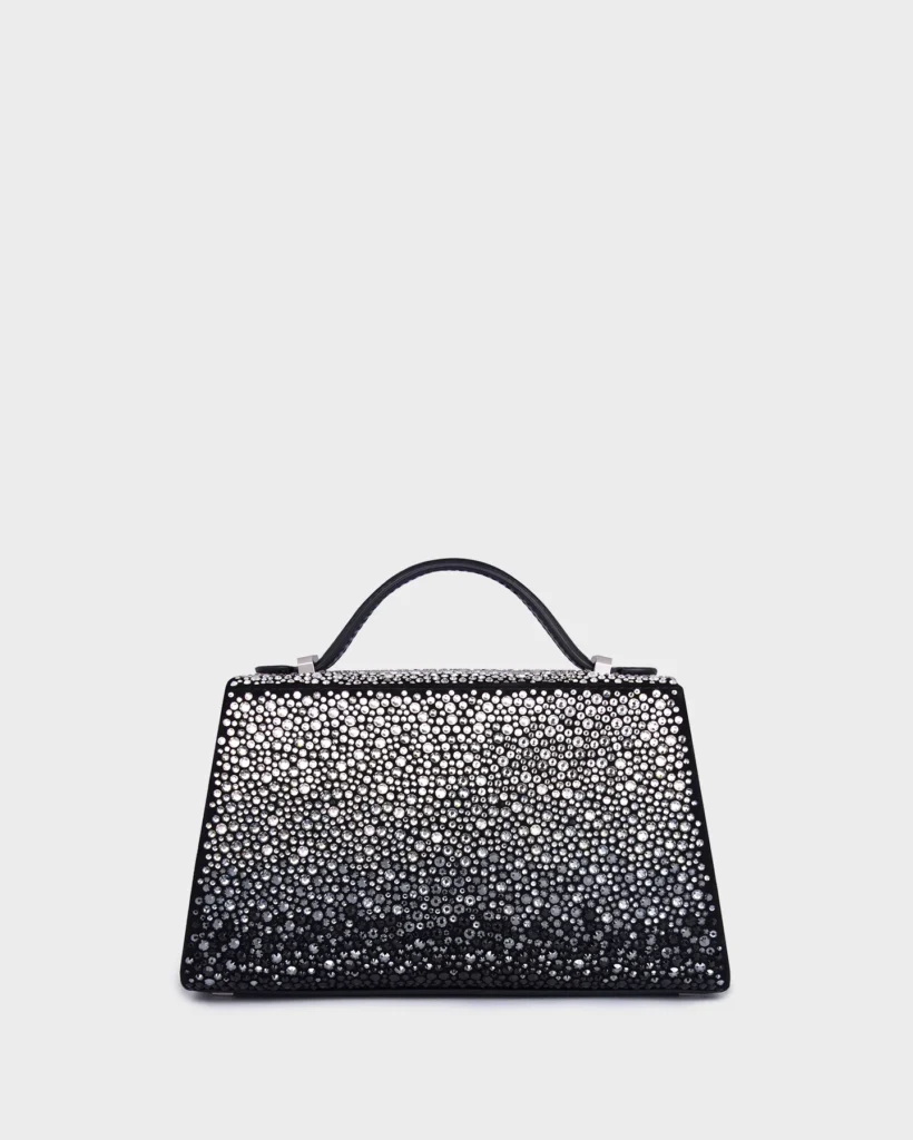 Marina Raphael MICRO STELLA IN OMBRE EMBELLISHED SUEDE