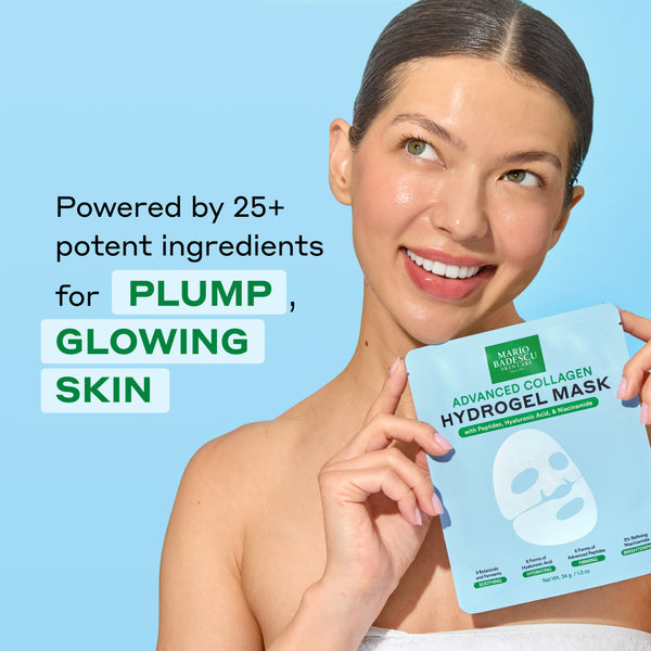 Mario Badescu Advanced Collagen Hydrogel Mask With Peptides Hyaluronic Acid & Niacinamide