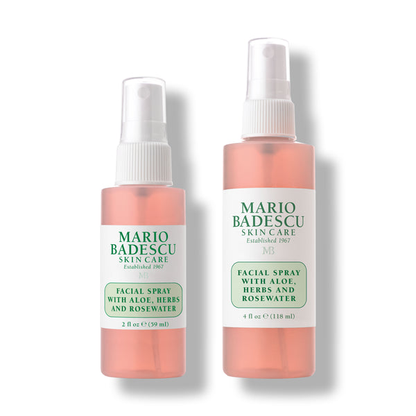 mario badescu Facial Spray With Aloe Herbs & Rosewater Duo 2 Oz & 4 Oz