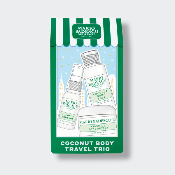 Mario Badescu Coconut Body Travel Trio