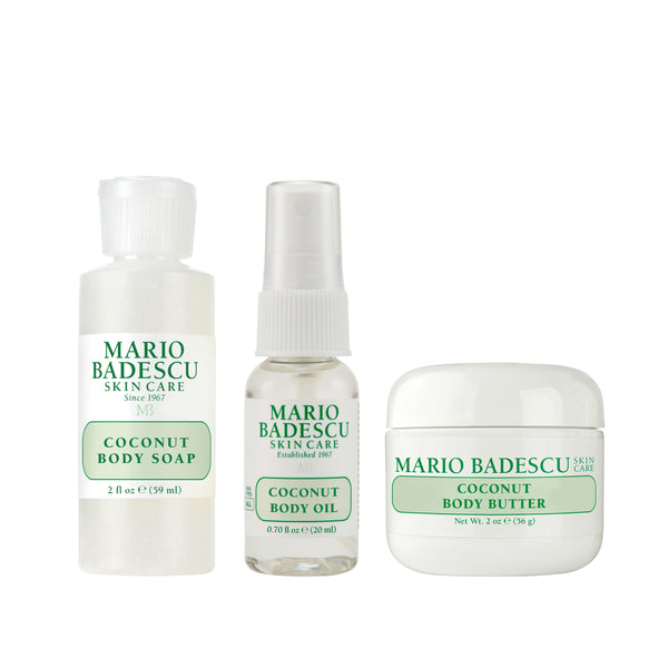 Mario Badescu Coconut Body Travel Trio