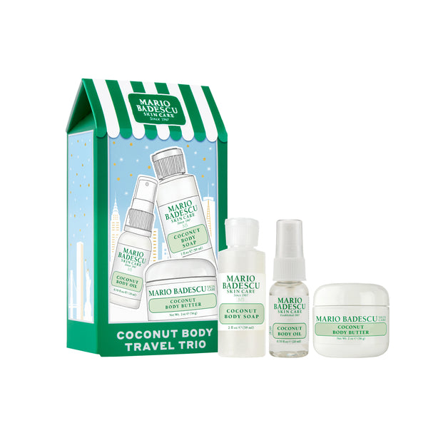 Mario Badescu Coconut Body Travel Trio