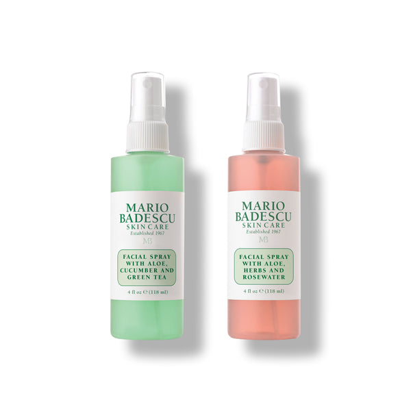 mario badescu Rose & Green Tea Facial Spray Duo (4 oz)