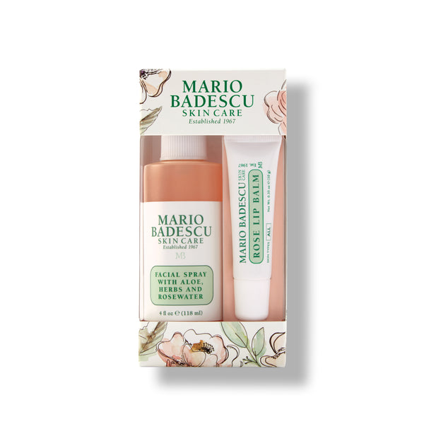 mario badescu Rose Lip & Mist Duo