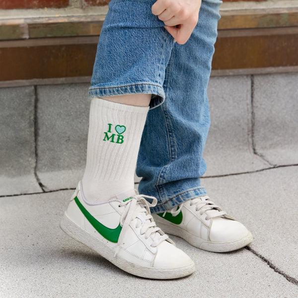 Mario Badescu White Crew Socks