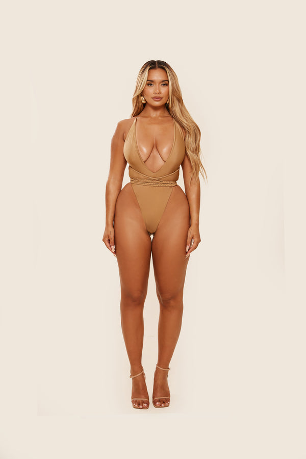 Mars The Label Fishtail Swim In Bronze
