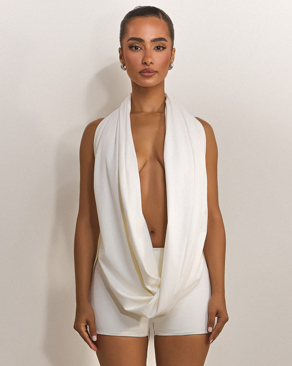 Mars The Label Leia Shorts In White