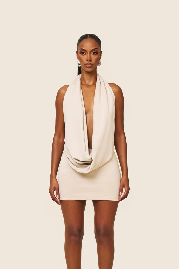 mars the label Leia Suede Set in Stone