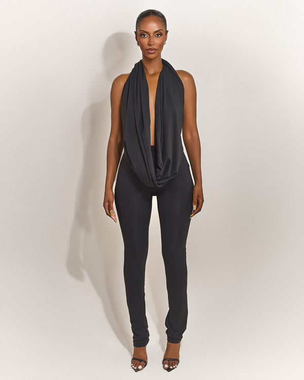 mars the label Leia Top in Black