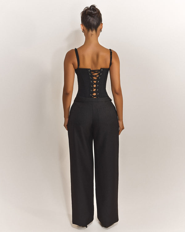 Mars The Label The Aurelia Trousers In Black