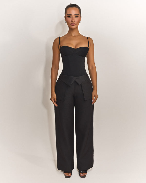 mars the label The Aurelia Trousers in Black