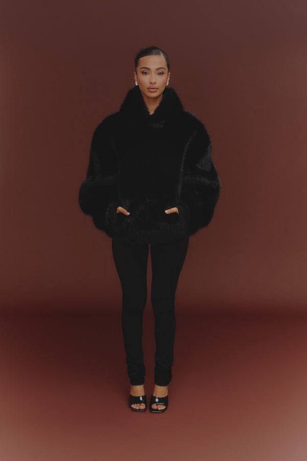 Mars The Label The Blair Hoodie In Black