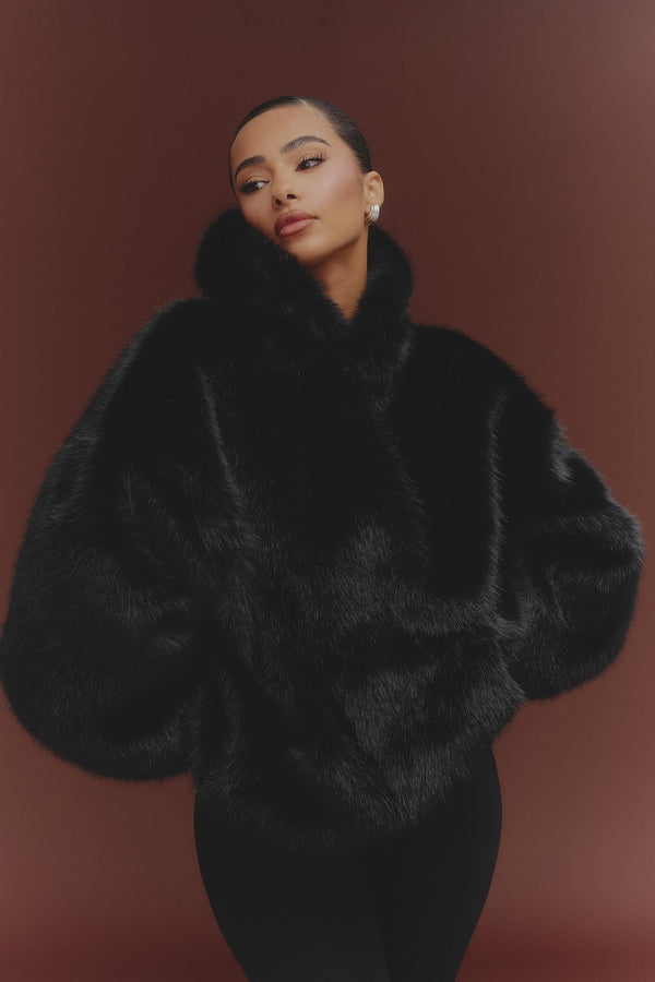 Mars The Label The Blair Hoodie In Black