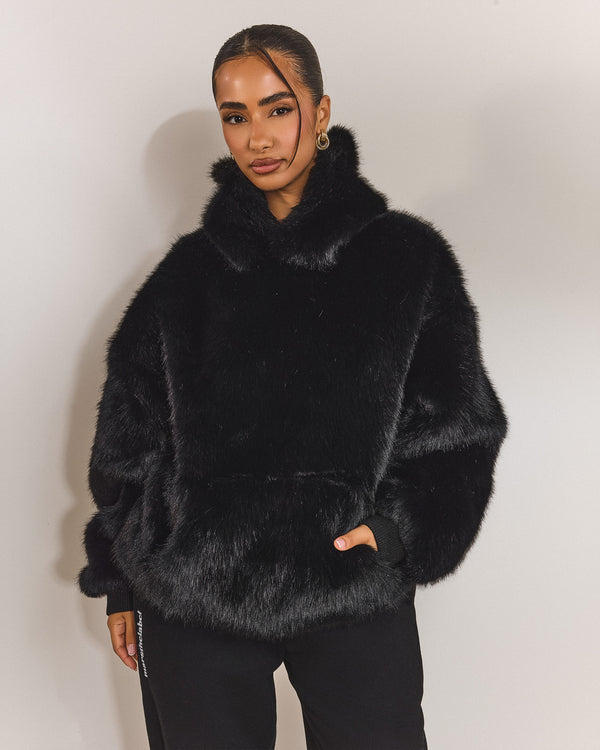 mars the label The Blair Hoodie in Black