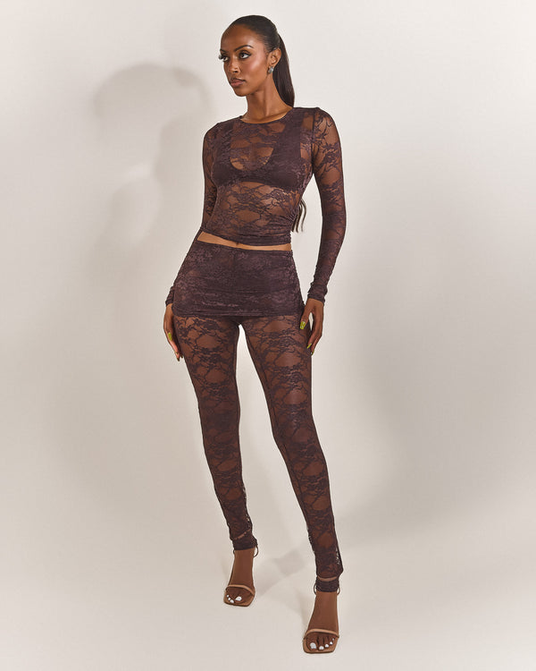 Mars The Label The Caio Set In Brown