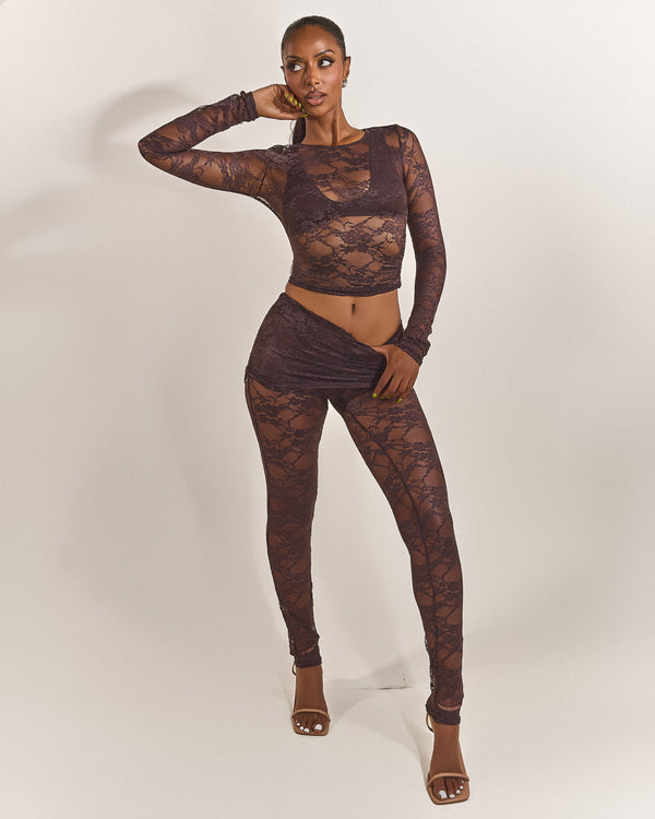 Mars The Label The Caio Set In Brown