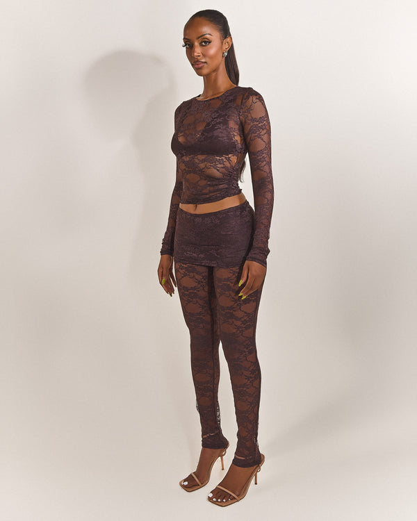 Mars The Label The Caio Set In Brown